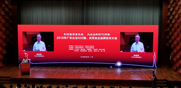 星空（中国）蝉联“广东省企业500强”